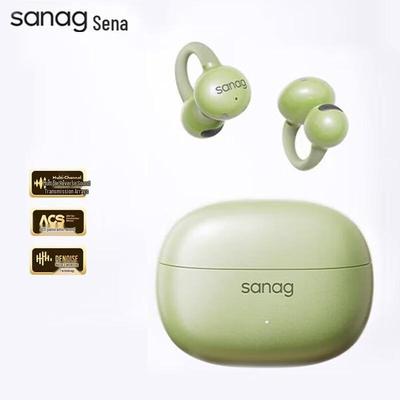Saina Z60S Wireless Clip-on AI Bone Conduction Sports Earbuds