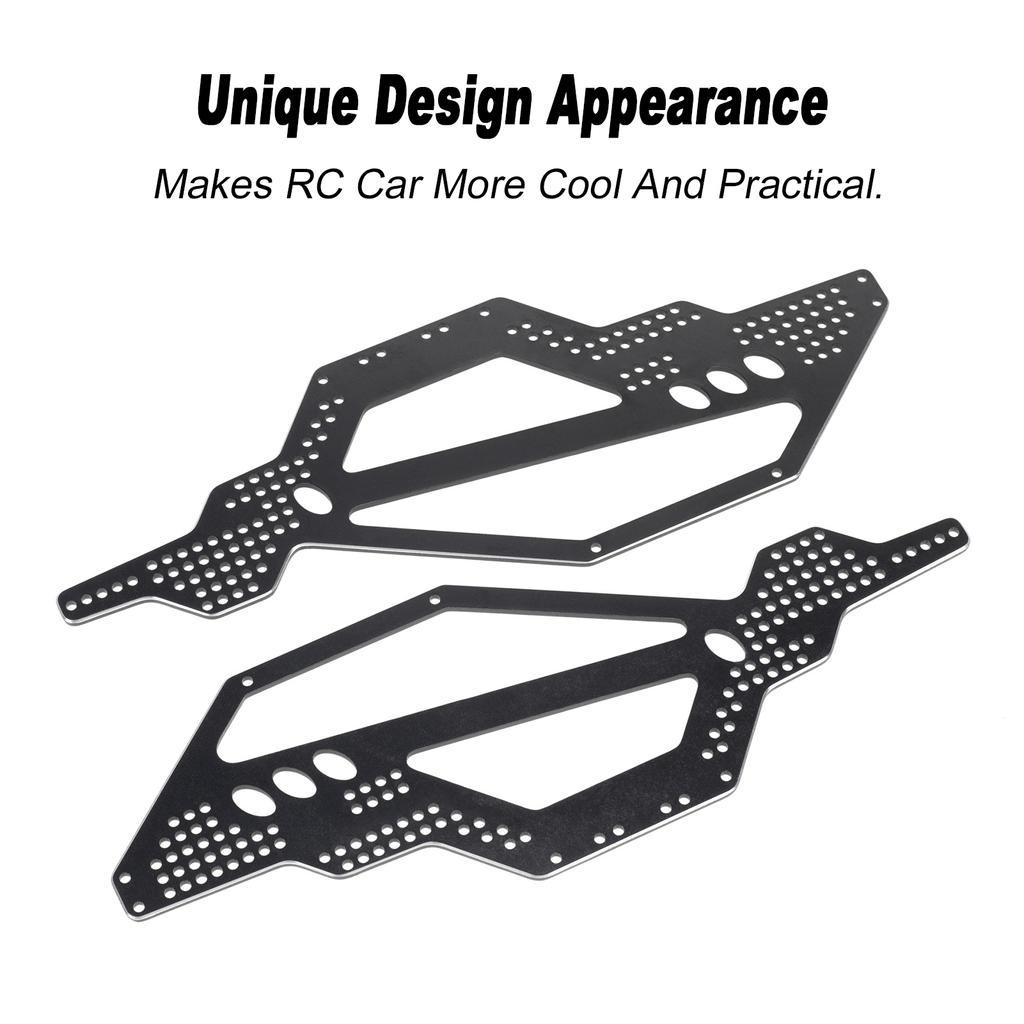 Chassis Frame Aluminum for SCX24 90081 00001 00002 1:24 Scale RC Crawler Parts Alloy Body Casing