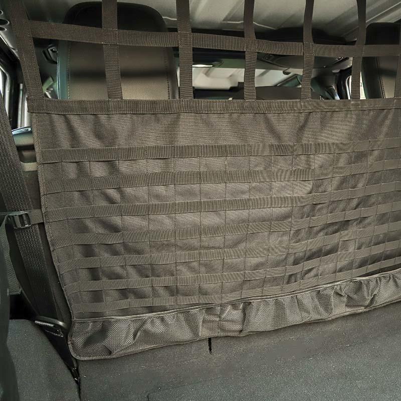 Cargo Cover Bakre Trunk Gardin Förvaringsväska För Jeep Wrangler JK För Wrangler JL för BJ40L/BJ40Plus/BJ40C 4-dörrsversion Exteriörtillbehör  