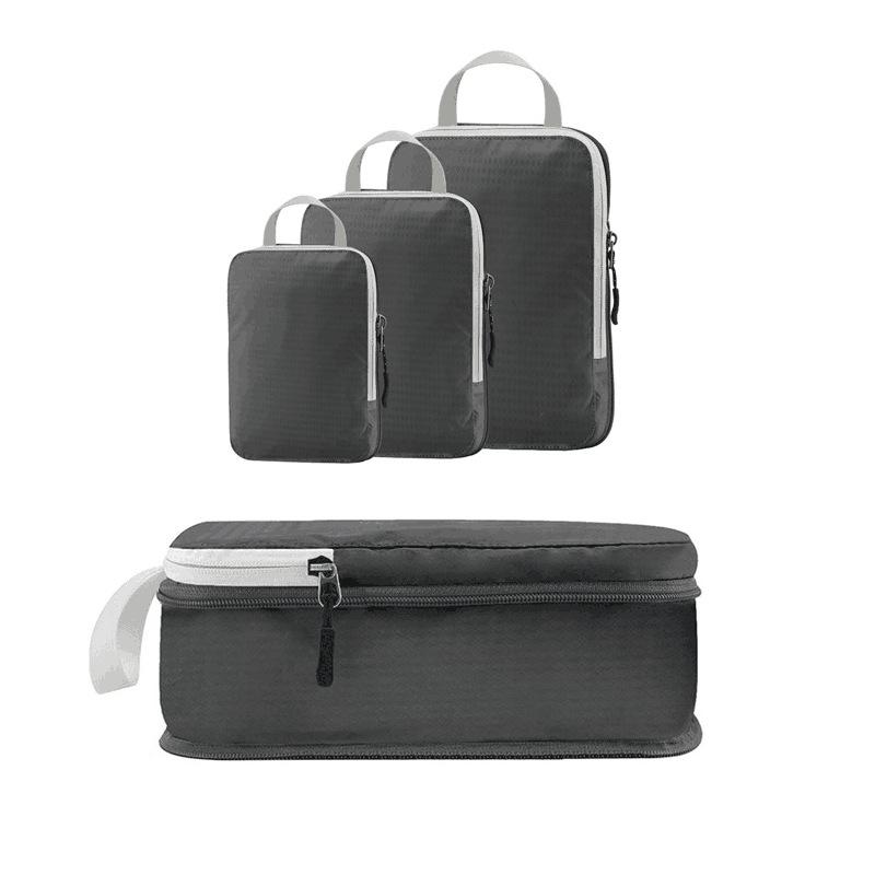 Popular Travel Storage Bag Set: 3-Piece Waterproof, Compressible Clothes Organizers