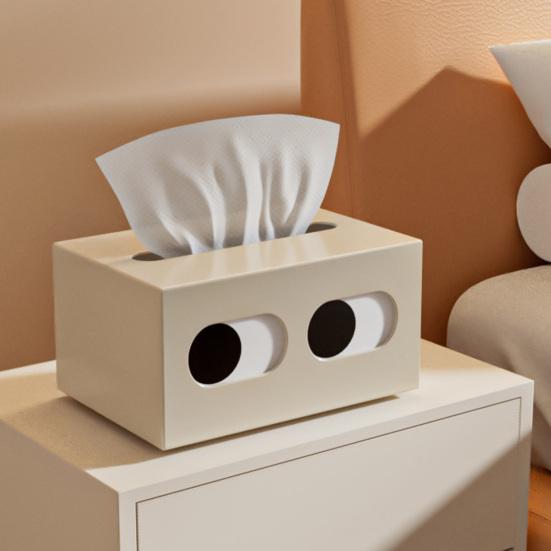 Tissue Box Table Napkin Paper Container Large Capacity Cartoon Shape