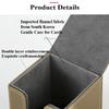 100 Premium Card Sleeves 66x91mm and Trading Card Storage Box Holds 100+ Commander Deck Box for MTG PTCG Baseball Sports Cards