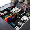 The Weeknd Teppich für Wohnzimmer Schlafzimmer Zuhause Sofadekoration, Kinder Spiel rutschfeste Bodenmatte