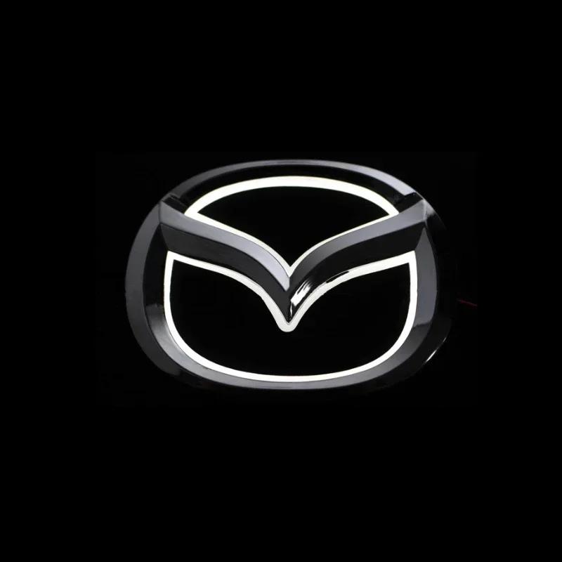 5D LED gaismas auto aizmugurējā emblēma