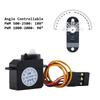 DIYmall 5pcs DM-S0020 Ultra Micro 2.1g Digital Servo with JR Connector, 5V Coreless Motor, 180 Degree Rotation, Mini Servo for Remote Control