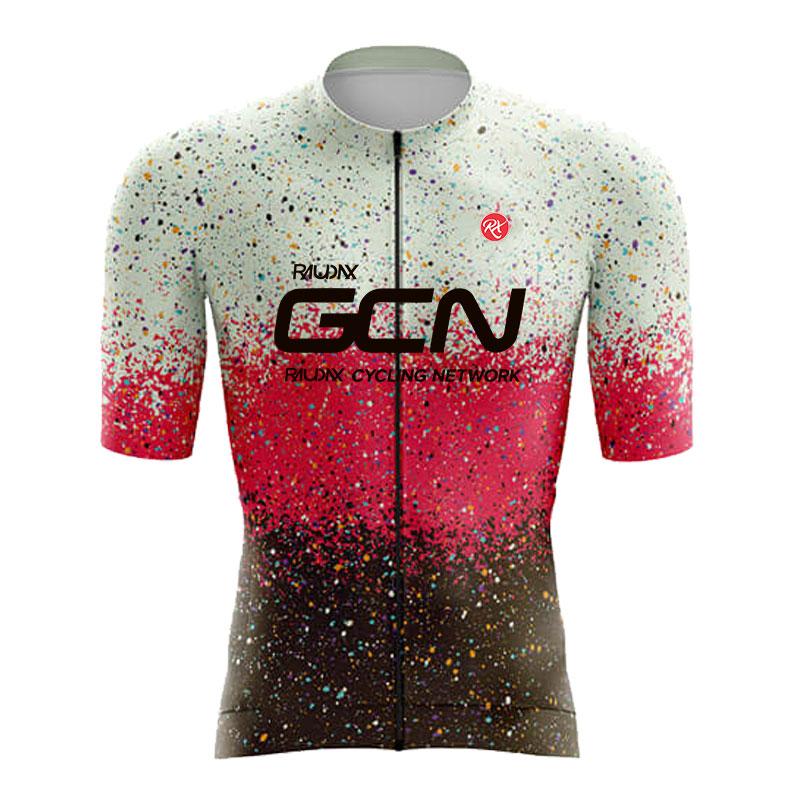 RAUDAX GCN Radtrikot 2026 Herren Sommer Anti-UV Radanzug Atmungsaktiv Rennsport Sport Mtb Fahrrad Sportbekleidung Radsportbekleidung