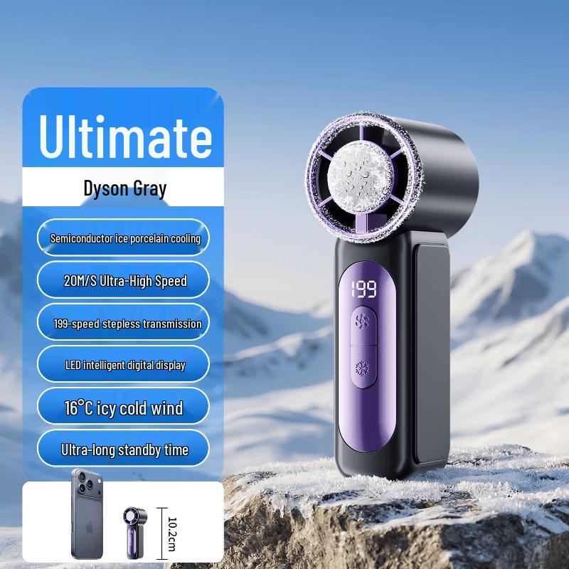 Yabuka 2026 Portable Ice Compress Cooling Handheld Fan