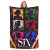 1PC Six Queens  Winter Blankets for Adults Bedding Home Interior Sofa Knee