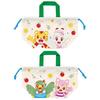 Skater Children's Drawstring Lunch Bag, Made in Japan, Shimajiro 23, for Boys and Girls, KB7-A
