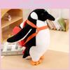 Adorable Penguin Plush Backpack Toy Gift For Girls Birthday With Soft Pp Cotton Filling