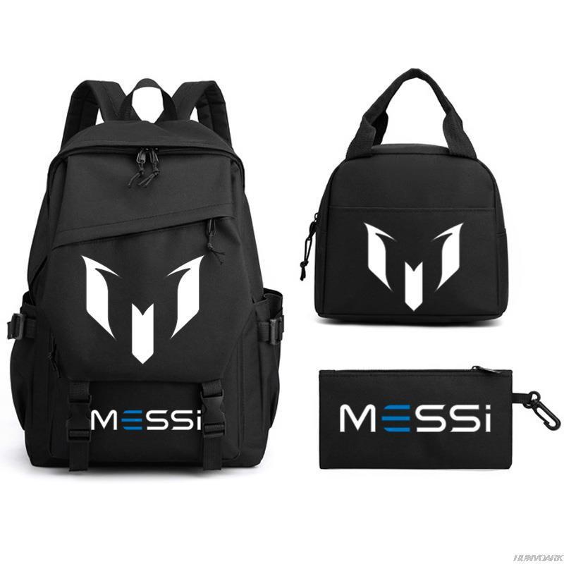 Football Printed Student Backpack Multifunctional Usb Interface Large Capacity Leisure Travel Backpack