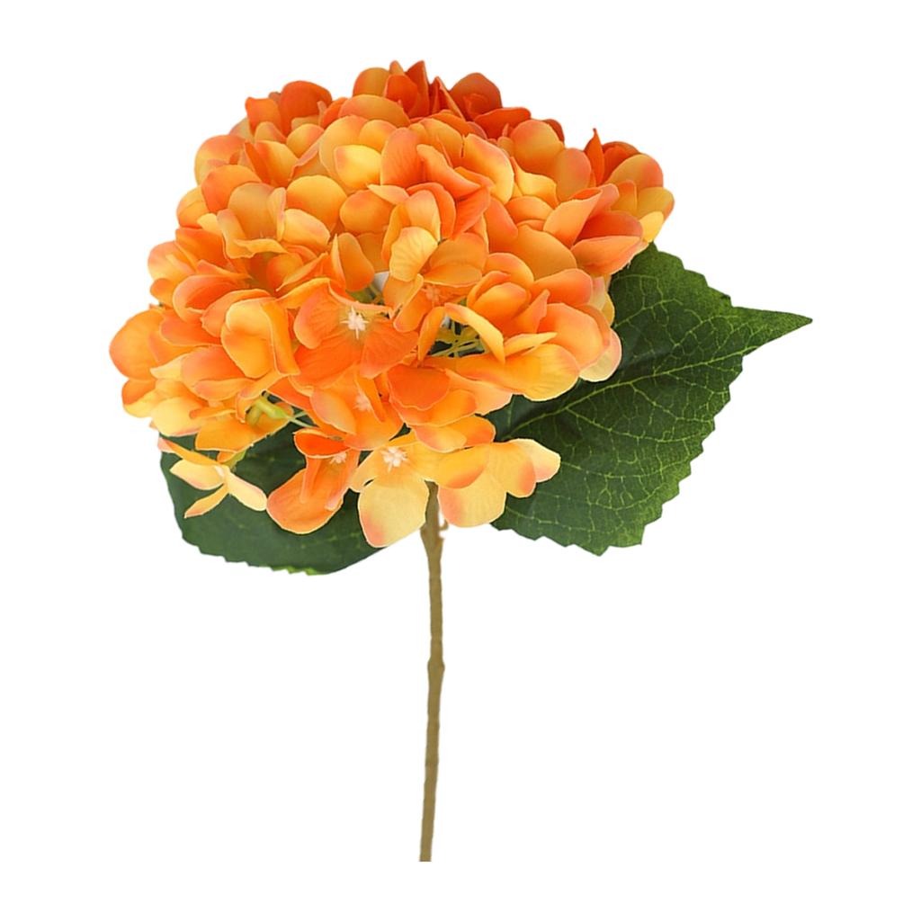 Single Artificial Hydrangea Flower - Elegant Home Living Room Decoration And Wedding Bouquet