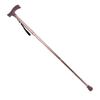 Alloy Foldable Elderly Safety Walking Stick Guide Blind Cane Crutch Bronze Adjustable Length