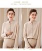 Women's Hand-Knitted Cashmere Cardigan, Short Stand Collar, Loose Fit, Big Red, Autumn/Winter Sweater.
