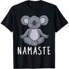 Koala Yoga T-Shirt Funny Meditation Shirt With Cute Drawing