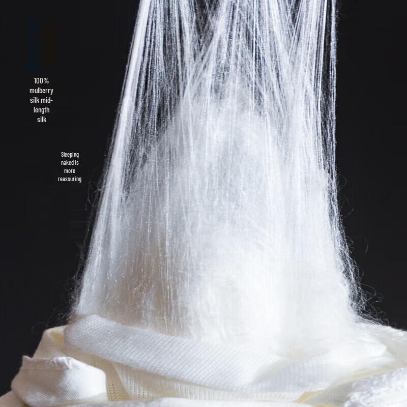 Muji Tussah Silk Jacquard Duvet Insert