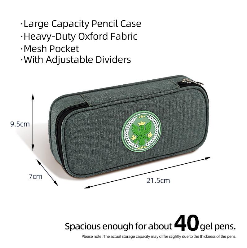Oxford Fabric Large Capacity Pencil Case With Stylish Design For Students And Office Use