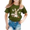 Toddler Girl Boy T-Shirts Kids Top Boys And Girls Printed Short Sleeved T-shirt