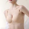 Invisible Bra Women's Gathering Underwear Anti-slip Bra Invisible Sports Bra Push Up Bra
