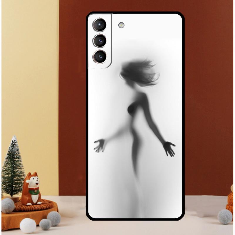 Sexy Woman Silhouettes Case For Samsung Galaxy S25 S26 Ultra S21 S22 S20 S23 S24 Ultra S10 Plus S25 FE Cover Funda