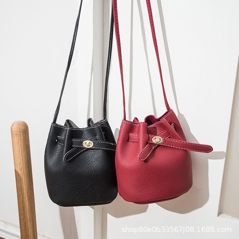 Mini bucket bag women's bag new children's small bag women's shoulder bag