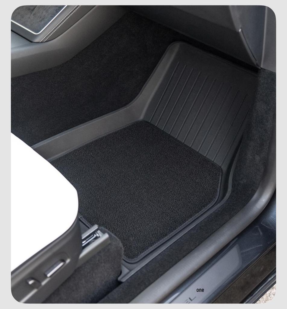 Full Coverage Floor Mats for Tesla Refreshed Model Y/YL - TPE Accessories