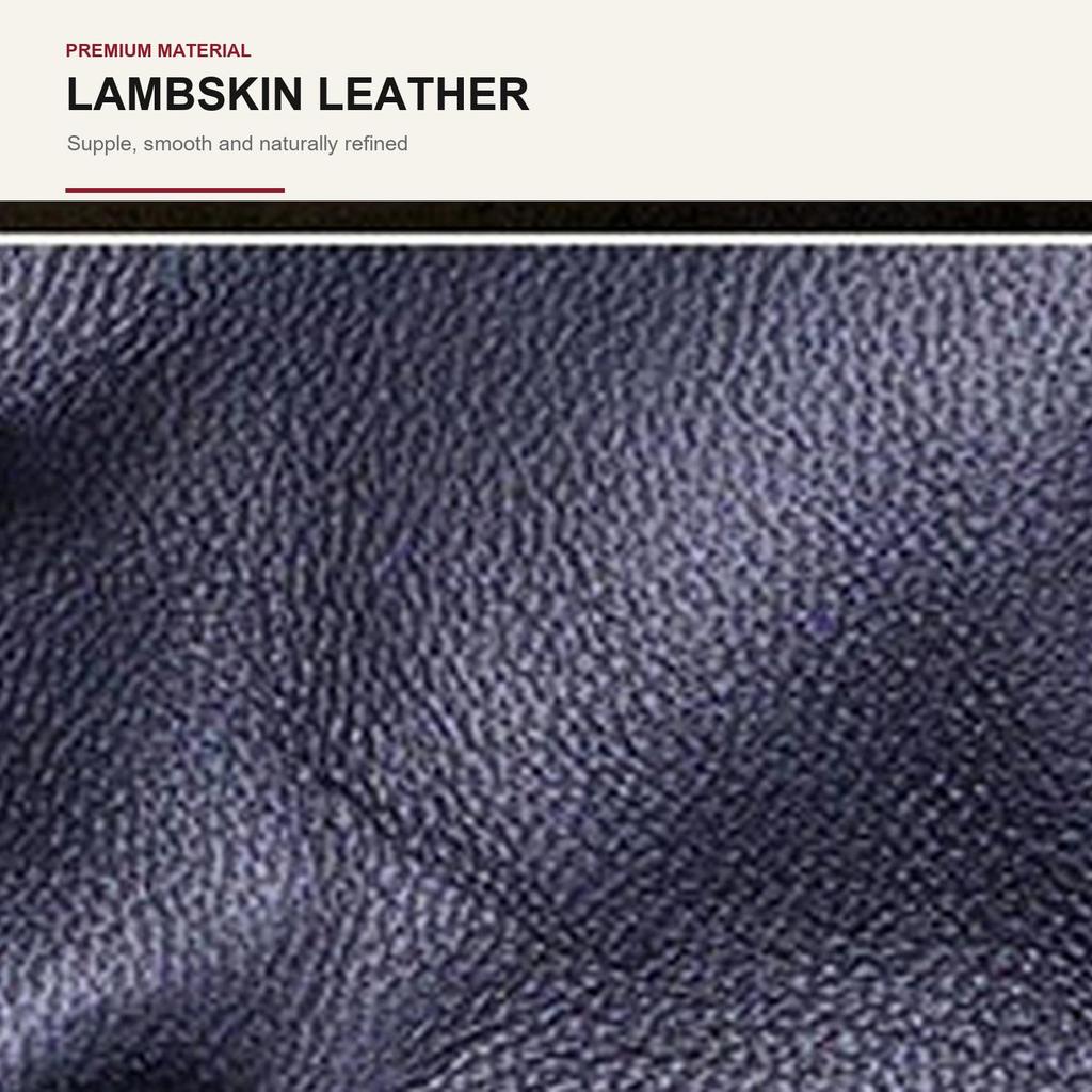 Damen Lange Lammlederhandschuhe Fleecegefüttert Warm Winter Touchscreen Elegante Handschuhe für Tägliches Pendeln Party