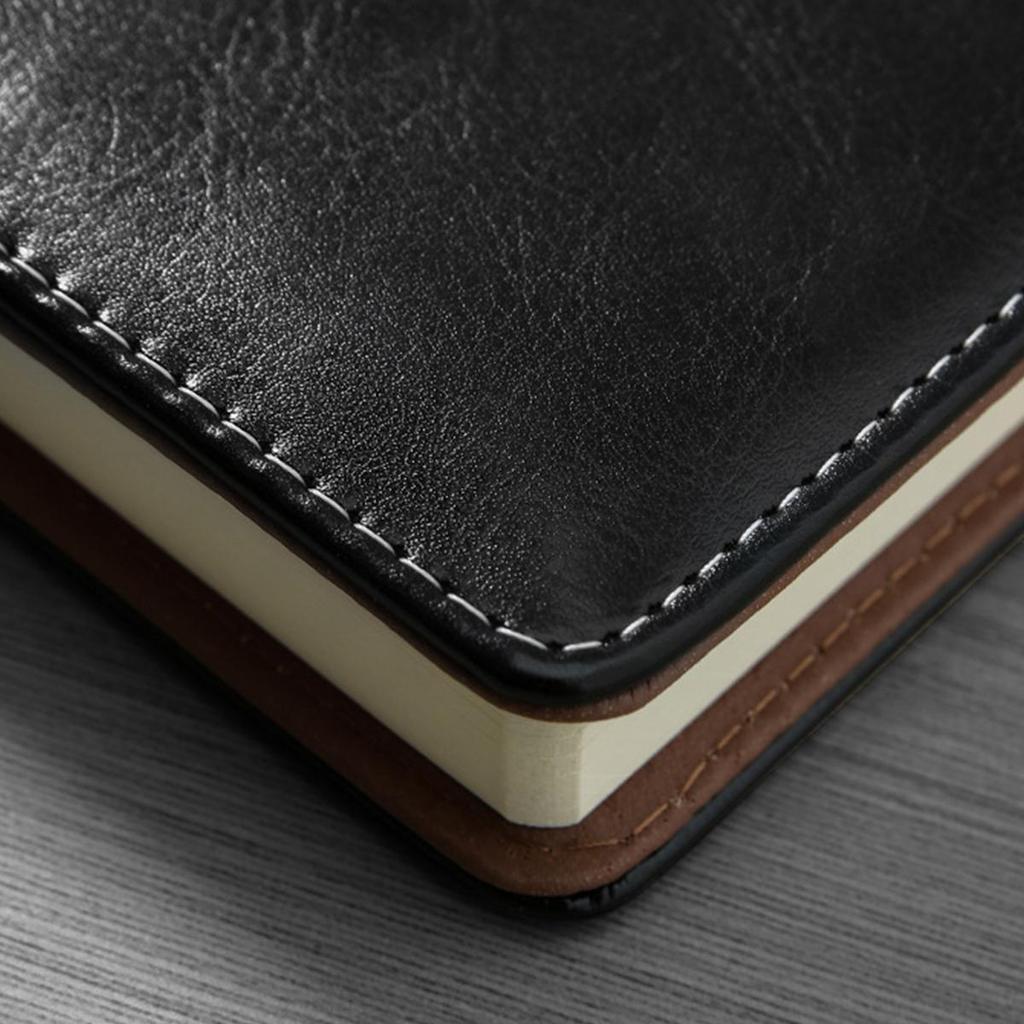 A4 Thickened Large Student Subject Notebook, Student Business Notepad, Diary, Meeting Excerpt Book, 100 Sheets 200 Pages