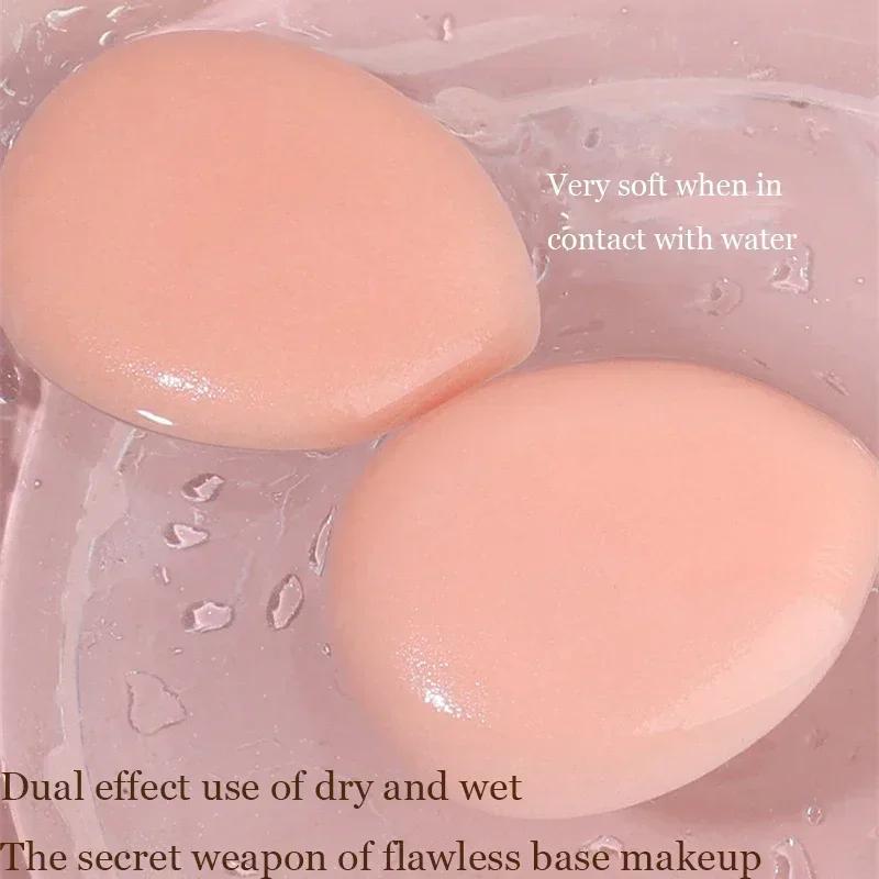 6/10Pcs Mini Finger Puff Foundation Small Air Cushion Powder Sponge Face Concealer BB Cream Cosmetic Applicator Makeup Tools