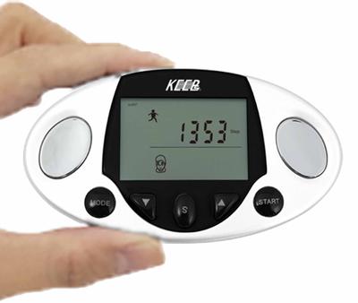 KEEPs Pocket Health Counter (Body Fat Monitor, Pedometer, BMI, Body Fat Percentage, Body Composition Monitor) MEHR-34