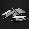 Premium Car Door Bowl Cover Trim ABS   Silver 4Pcs Set Scratch Dust   sy Installation for C Class W205 GLC X253 E W213