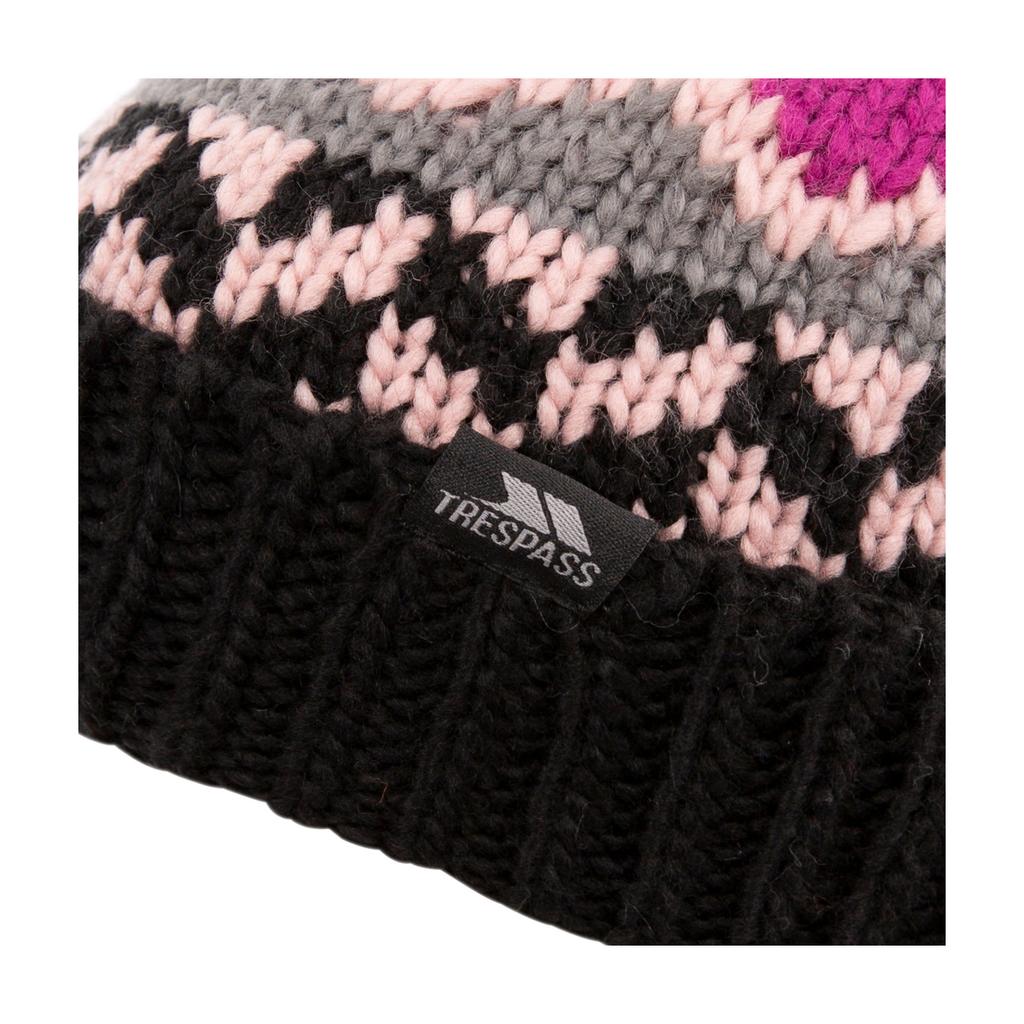 Childrens/Kids Twiglet Chunky Knit Fleece Lined Hat