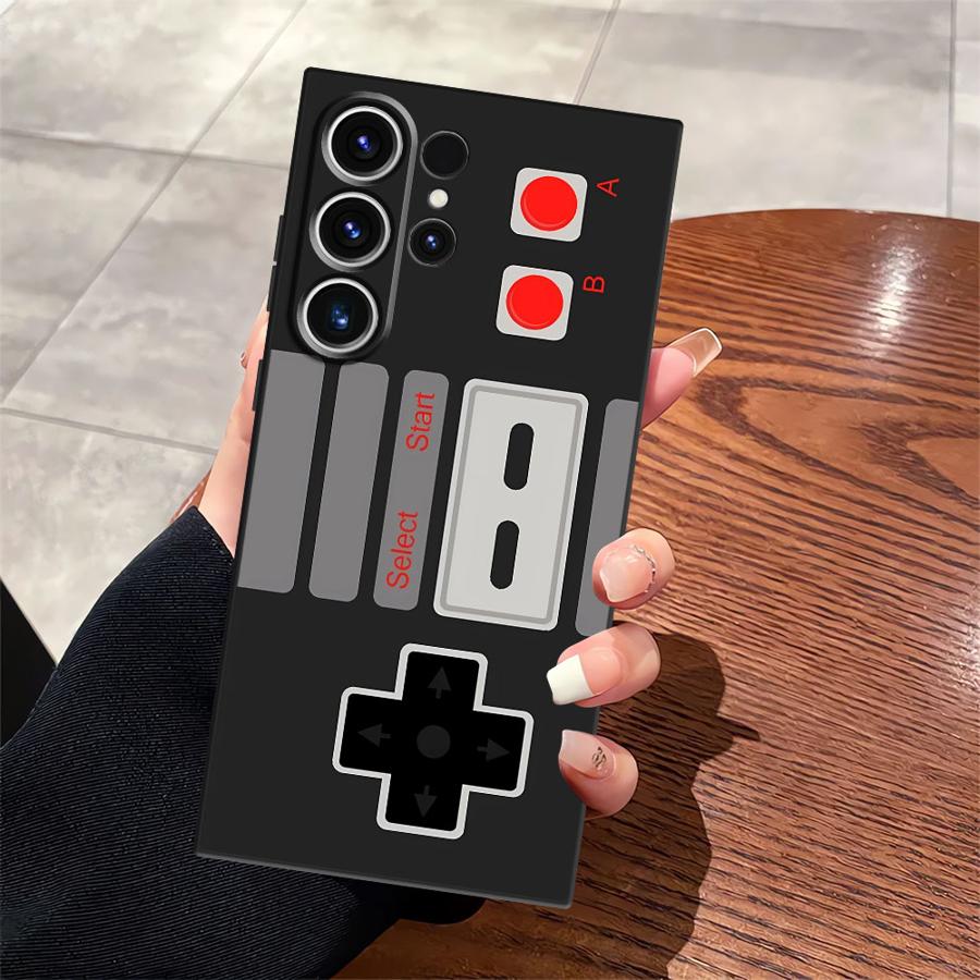 Retro Cameras Games Case for Samsung Galaxy S25 Ultra S23 Note 20 Ultra 8 9 10 S10 S9 S24 Plus S20 S21 FE Funda Phone Cover