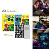 Exciting A5/a4/a3 Magic Drawing Board For Kids With Light Fun And Educational Toy