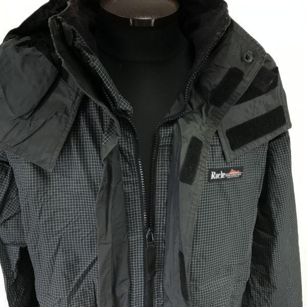 Roche Designs Fishing Outdoor Mountain Parka Men M Gray(USED)