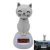 Solar Powered Dancing Cat Toy Cute Animated Dashboard Decor for Car, Swings in Sunlight to Cheer Up Drivers & Kids on Trips