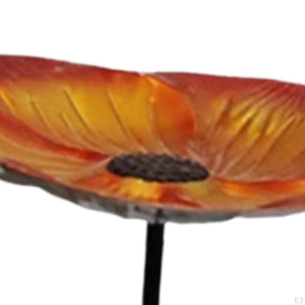 Bath Bowl with Detachable Stake for Backyard Enthusiasts