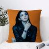 Han Sohee Cushion Cover Anti-dustmite Pillowcase Invisible Zipper Silky Short Plush Sofa Cushion Cover