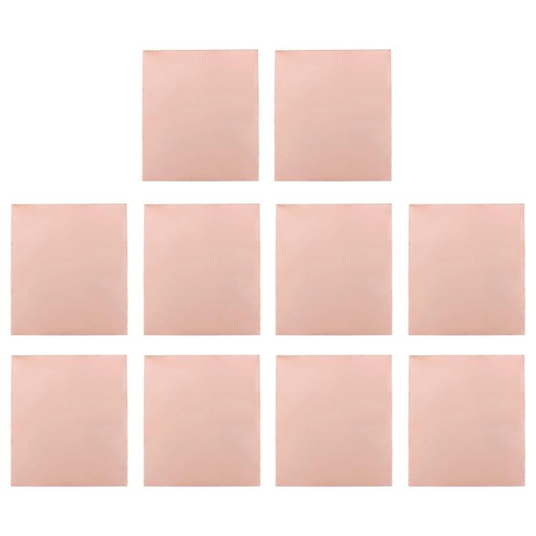 10pcs 1.5mm Single Sided Brass Clads Board Electronic Circuit Board for Hobbies Electronics & Circuit Construction