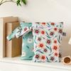 Nouveau Imprimé 2pcs Sac à Couches Portable Sac Humide/Sec
