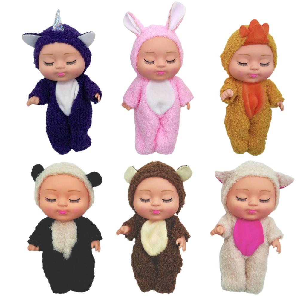 8-Inch Realistic BJD Reborn Baby Sleep Doll Toy Figure