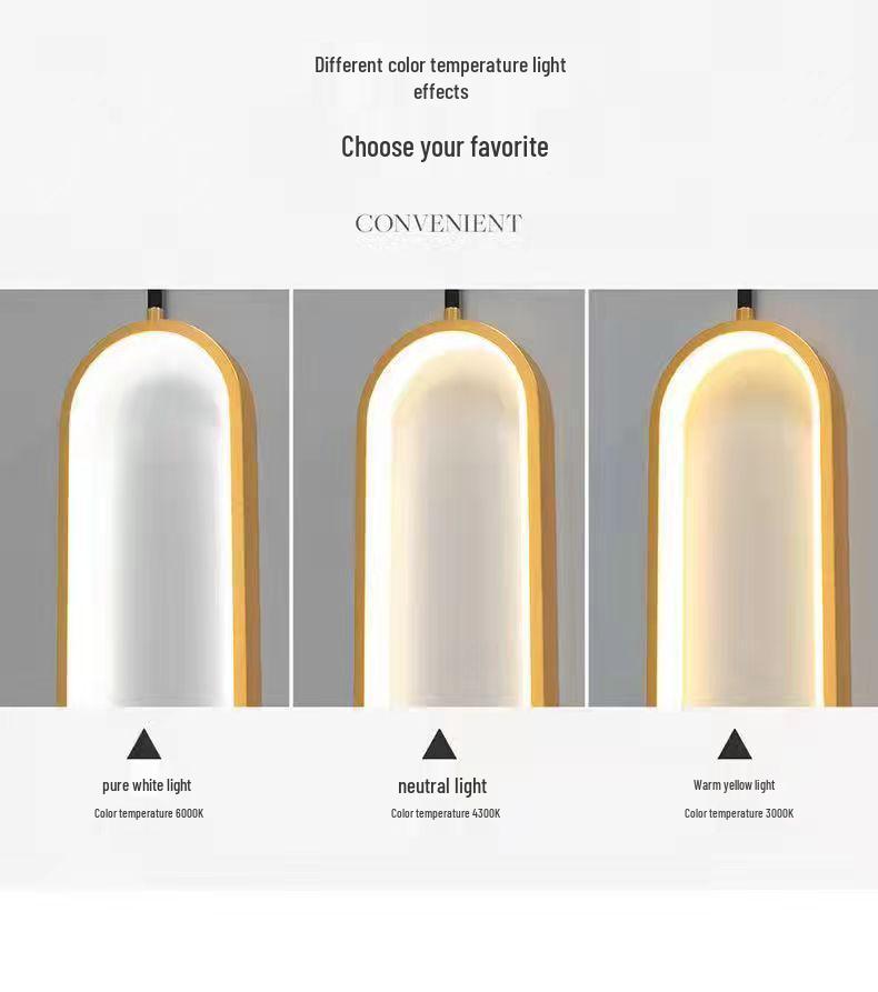 Modern Nordic Minimalist Pendant Light for Living Room, Bedroom & Dining