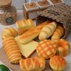 Squishy Food Creative Simulation Bread Toast Donuts Slow Rising Squeeze Stress Relief Toys Spoof Tease People Desktop Decoration