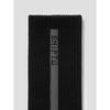 Back Logo Sporty Socks Black