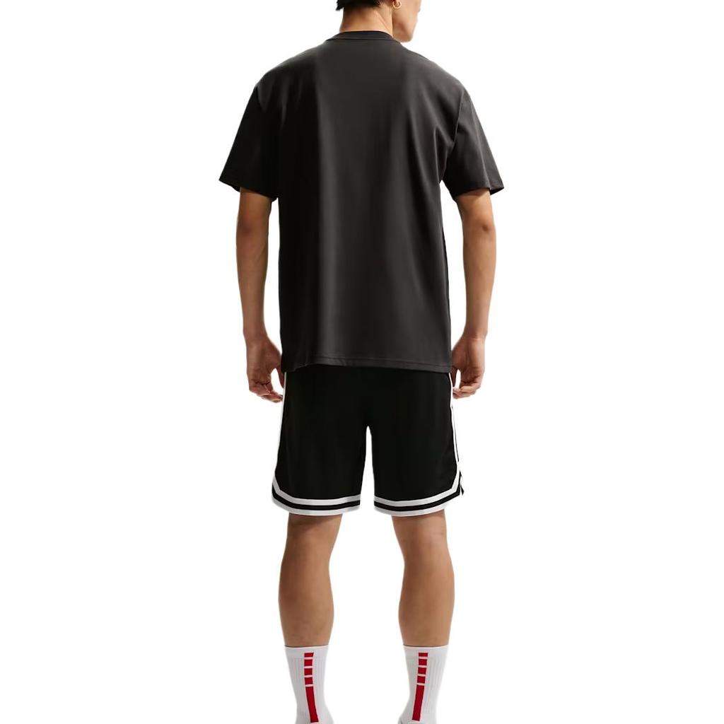 Nike Basketball Cotton Printed Pattern Loose Fit Short Sleeve T-Shirt Men tops IH4132-010