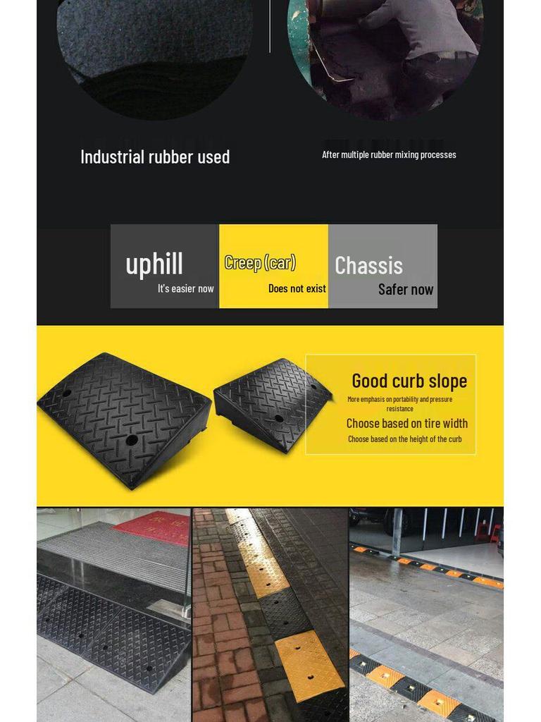 Speed Bump Car Uphill Climbing Mat