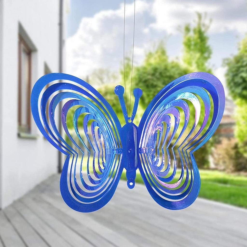 Geometric Art Heart Wind Spinner Yard Art Beating Heart Wind Spinner Balcony Outdoor Garden Decoration Ornament Dream Catcher