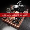 Automatic Ceramic Tea Set with Integrated Kettle & Tea Tray