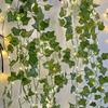 100LED Vine String Lights Waterproof Garden Fairy Light Artificial Ivy Garland for Outdoor Balcony Wedding Christmas Decor