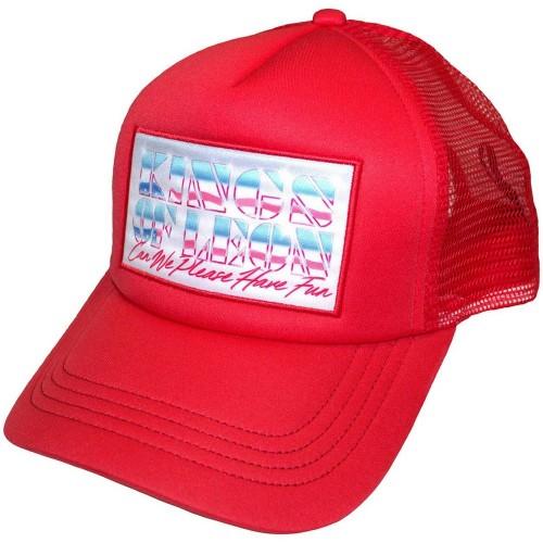 Kings Of Leon Unisex Adult Can We Please Have Fun Bordered Baseball Cap
